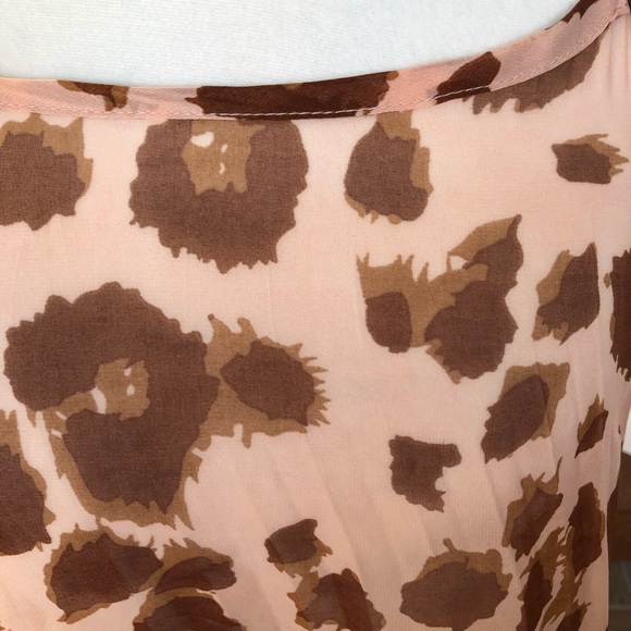 Blu Pepper pink leopard print tank - Picture 6 of 7